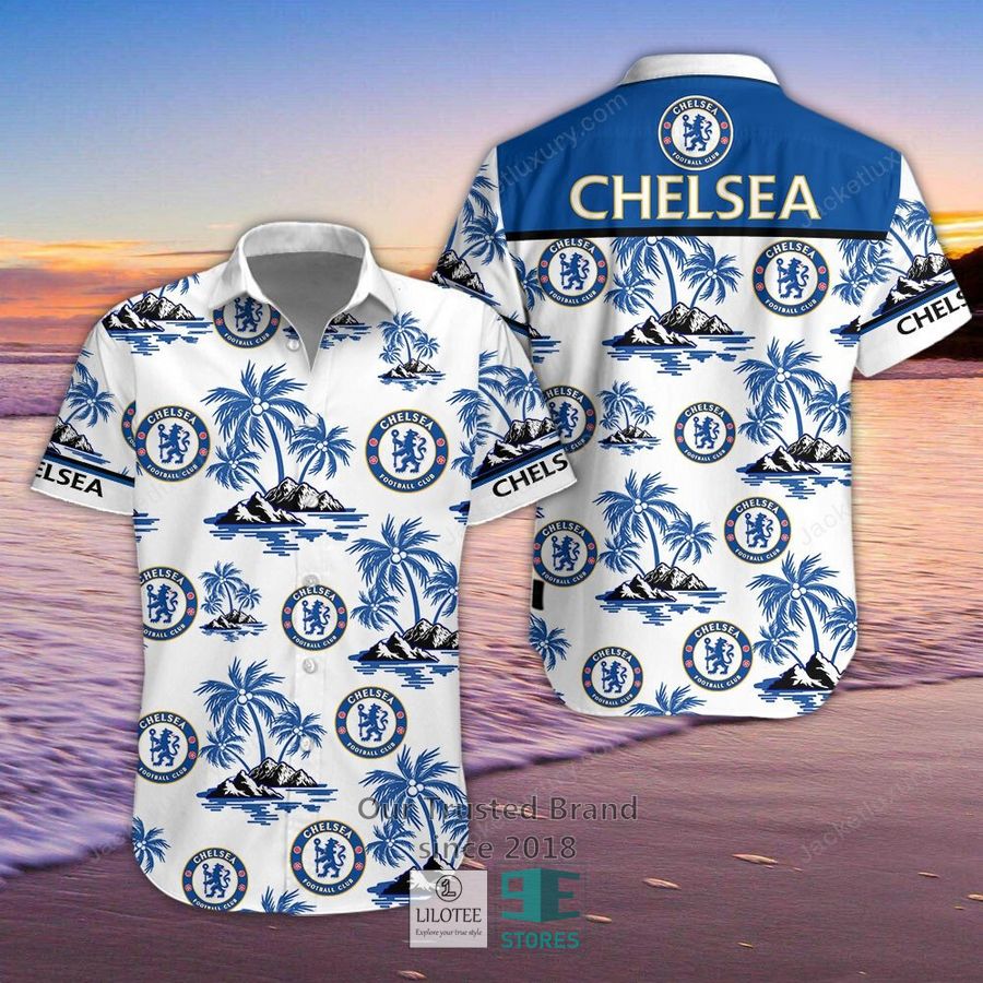 Chelsea F.C. Hawaiian Shirt, Short 6