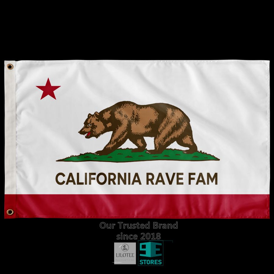 California Rave Fam Flag 4