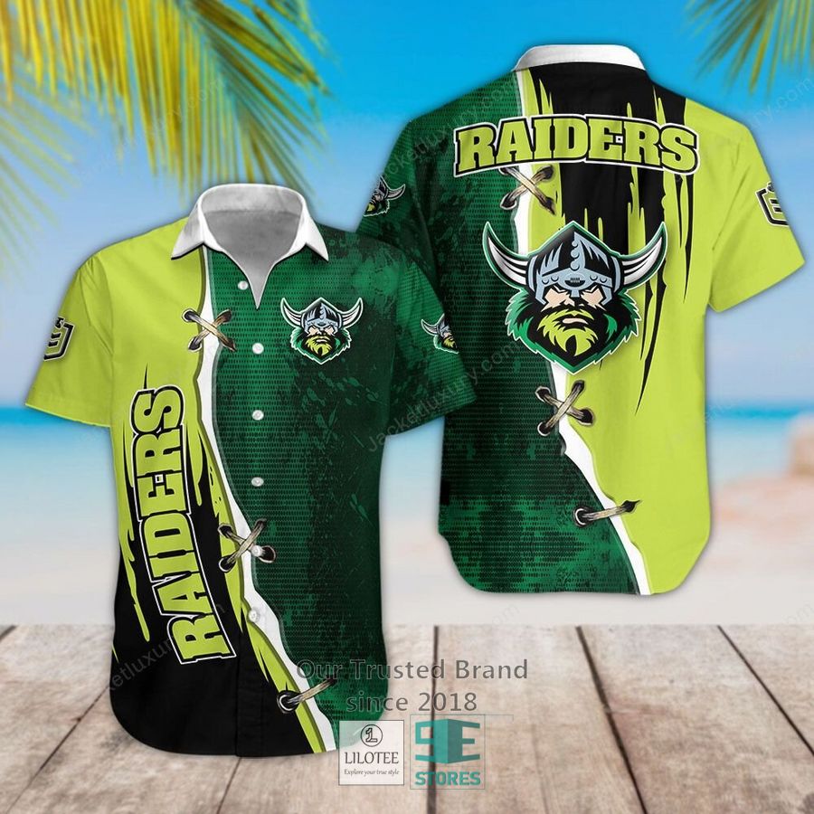 Canberra Raiders Hawaiian Shirt 3