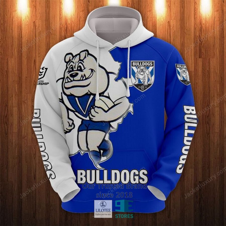 Canterbury Bankstown Bulldogs Blue logo Hoodie, Polo Shirt 23