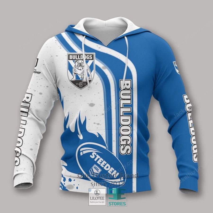 Canterbury Bankstown Bulldogs Steeden blue Hoodie, Polo Shirt 16