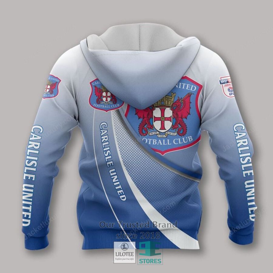 Alternative view of Carlisle United Light Blue Polo Shirt, Hoodie