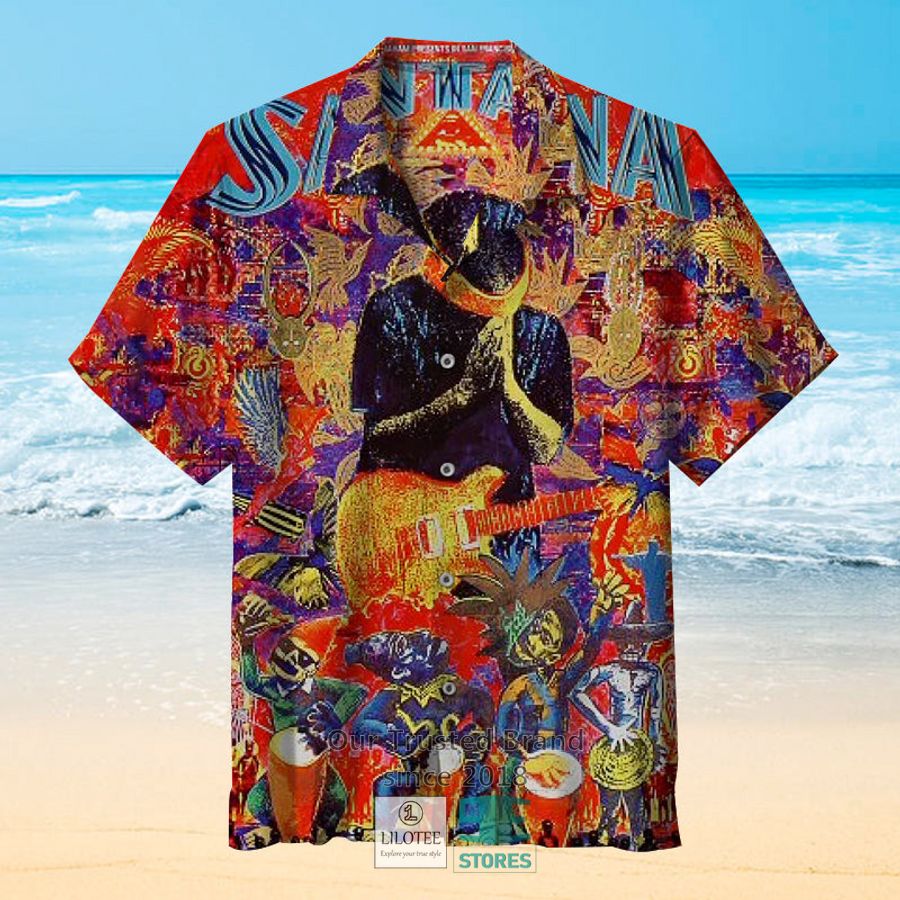 Carlos Santana Casual Hawaiian Shirt 5