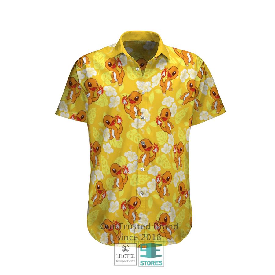Charmander Tropical Hawaiian Shirt, Short 12