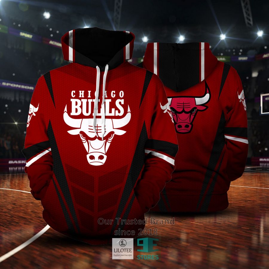 Chicago Bulls 3D Hoodie 5