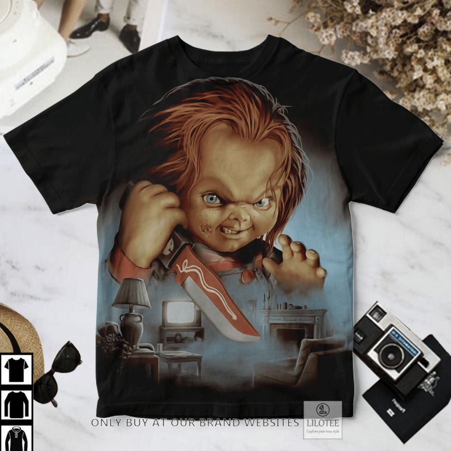 Child's play Chucky at home T-Shirt 2