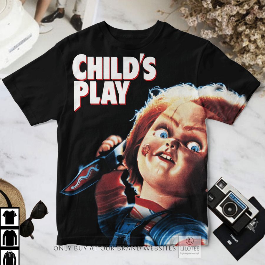 Child's play Chucky killing T-Shirt 3