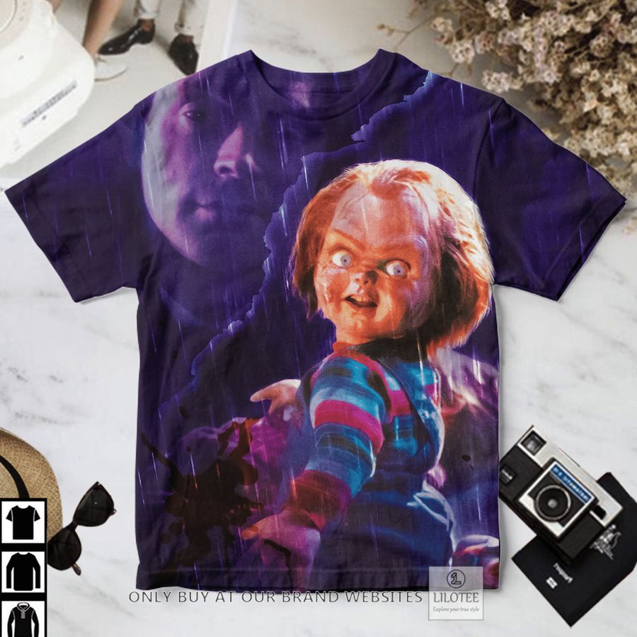 Chucky Storm night T-Shirt 2