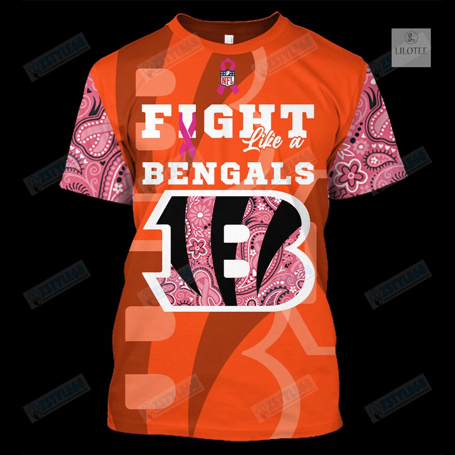 Cincinnati Bengals Breast Cancer Awareness 3D Hoodie, Shirt 18