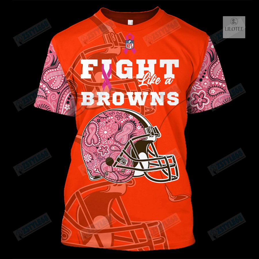Cleveland Browns Breast Cancer Awareness 3D Hoodie, Shirt 18