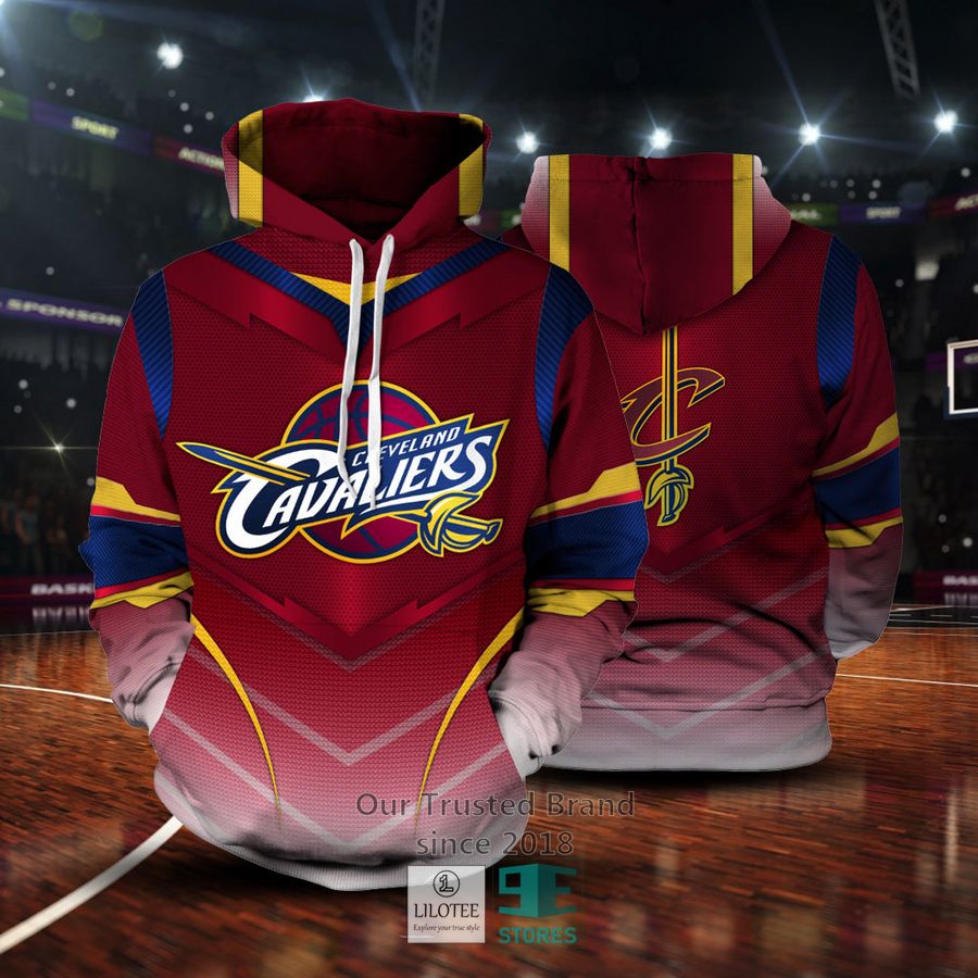 Cleveland Cavaliers 3D Hoodie 5