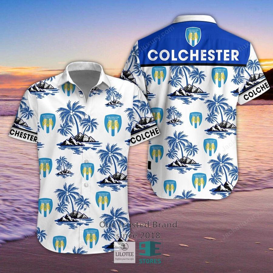 Colchester United Hawaiian Shirt 4