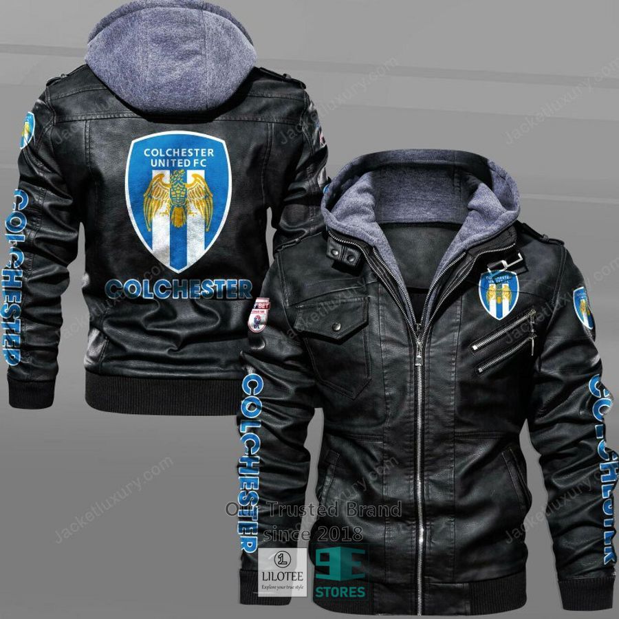 Colchester United Leather Jacket 5