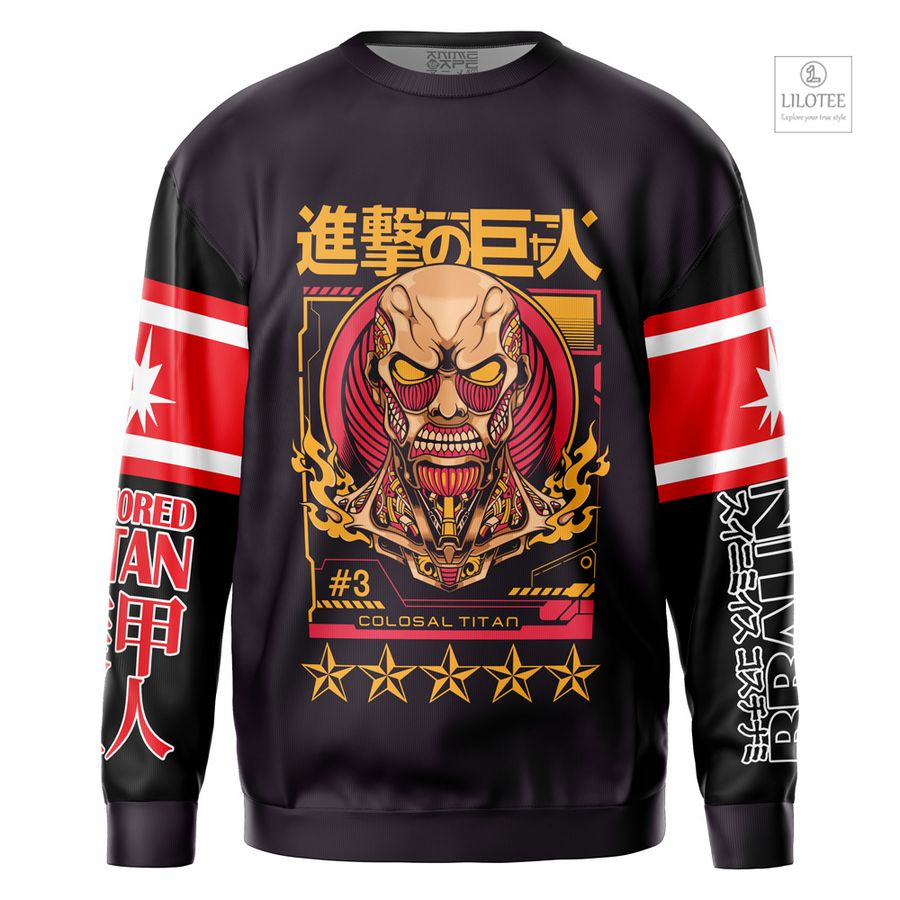 Colossal Titan Attack on Titan Streetwear Sweatshirt 13