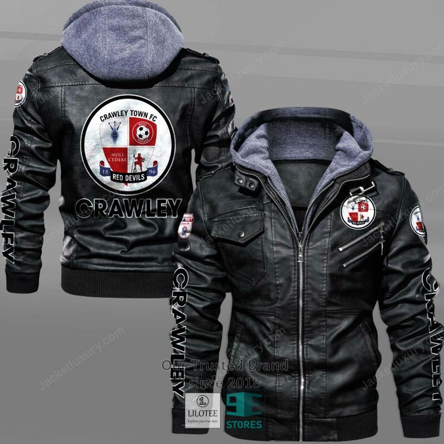 Crawley Town Leather Jacket 5