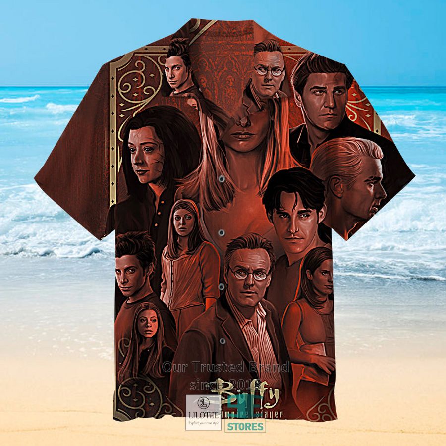 Creature Features Buffy Tribute Casual Hawaiian Shirt 3