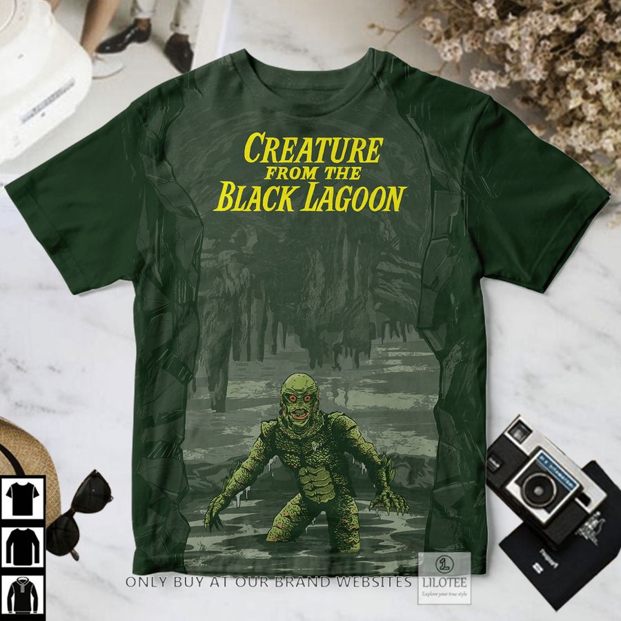 Creature from the Black Lagoon swamp T-Shirt 2
