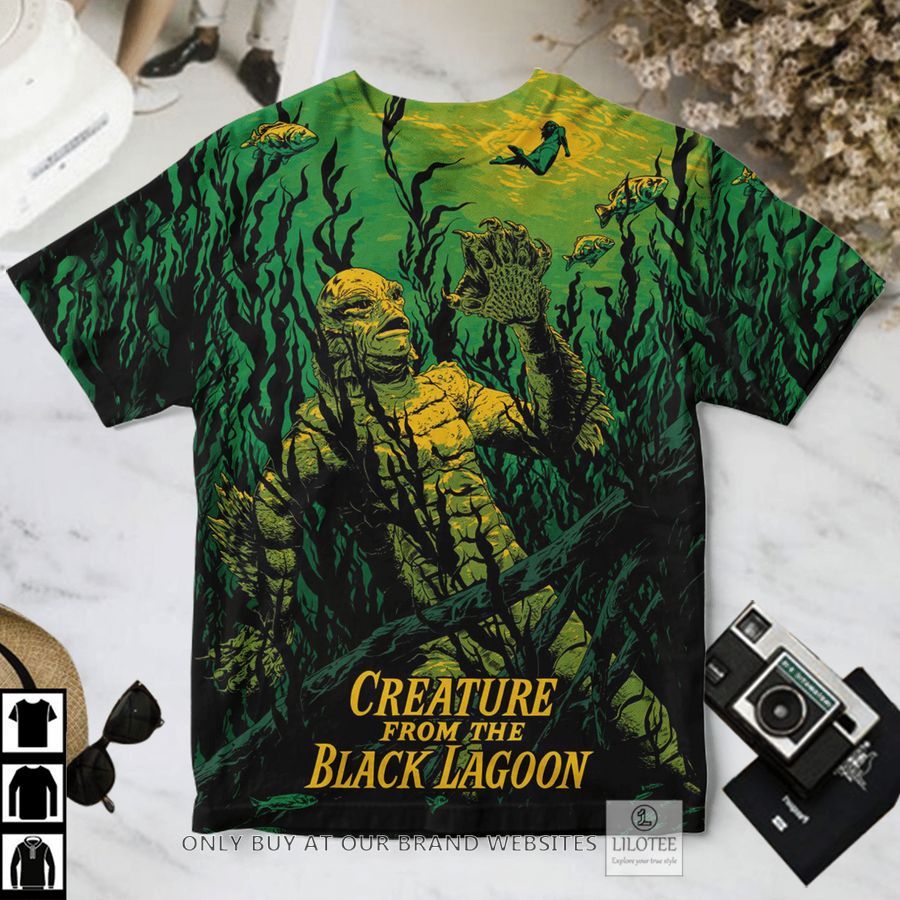 Creature from the Black Lagoon under the sea T-Shirt 3