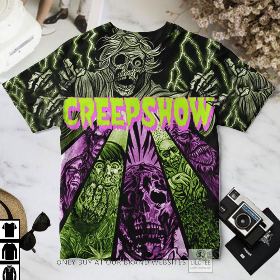 Creepo's Creepshow horror face T-Shirt 3
