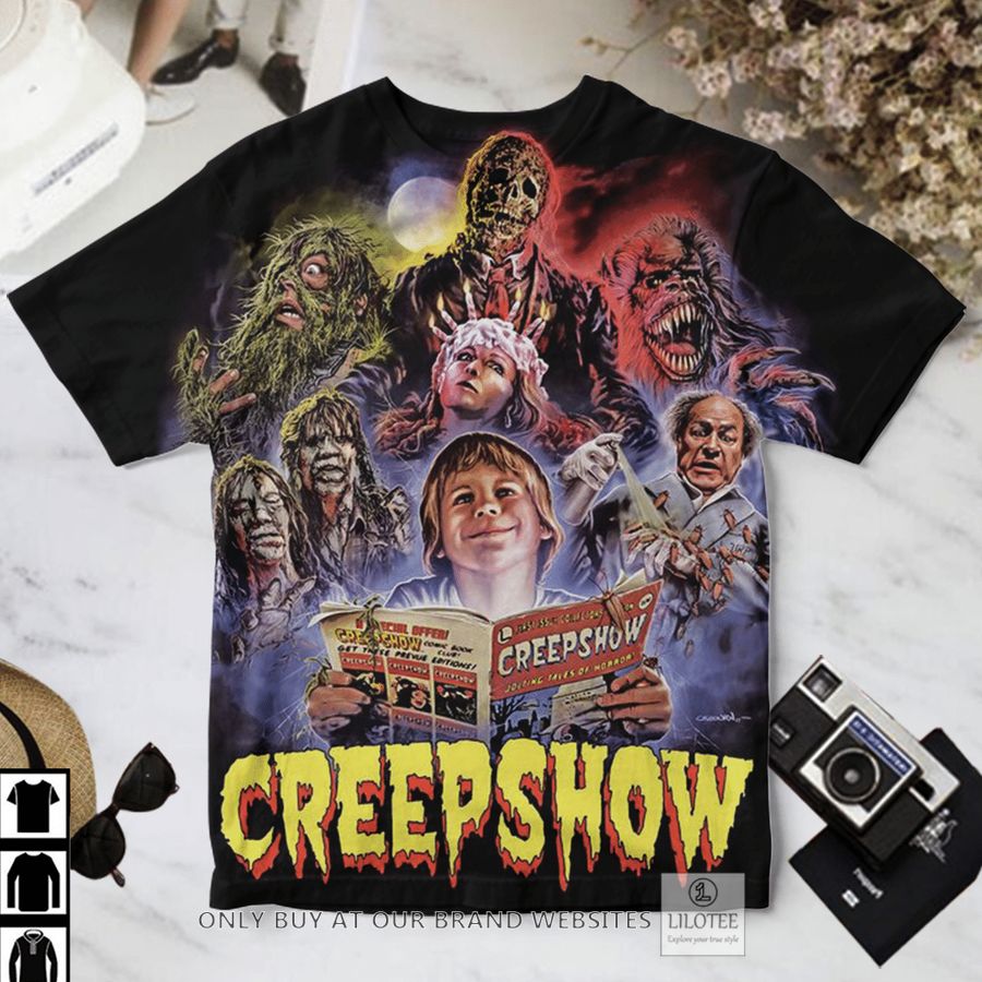 Creepo's Creepshow Spooky characters T-Shirt 2
