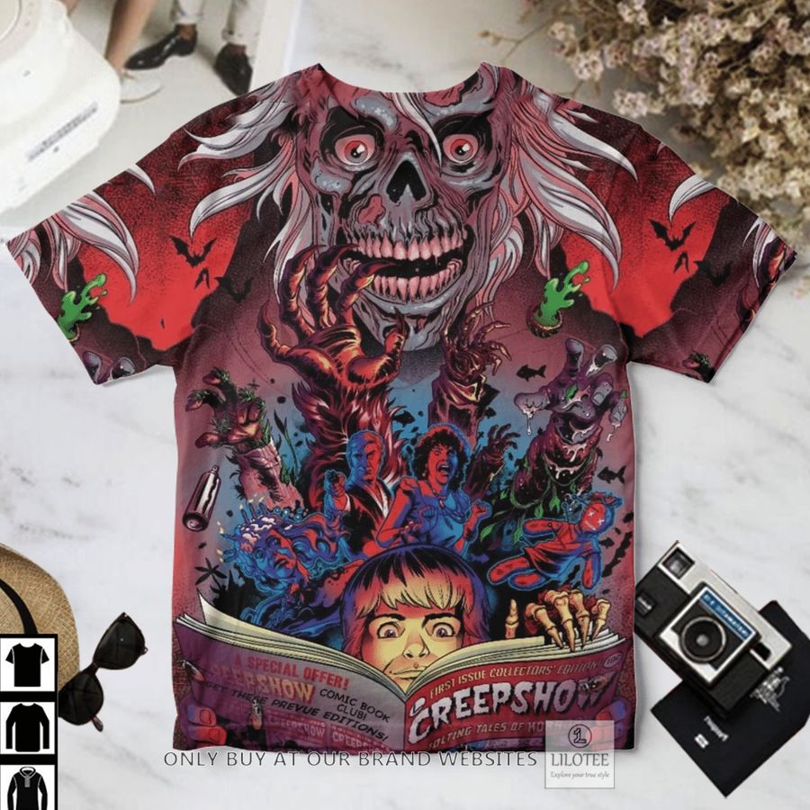 Creepo's Creepshow Spooky hands T-Shirt 2