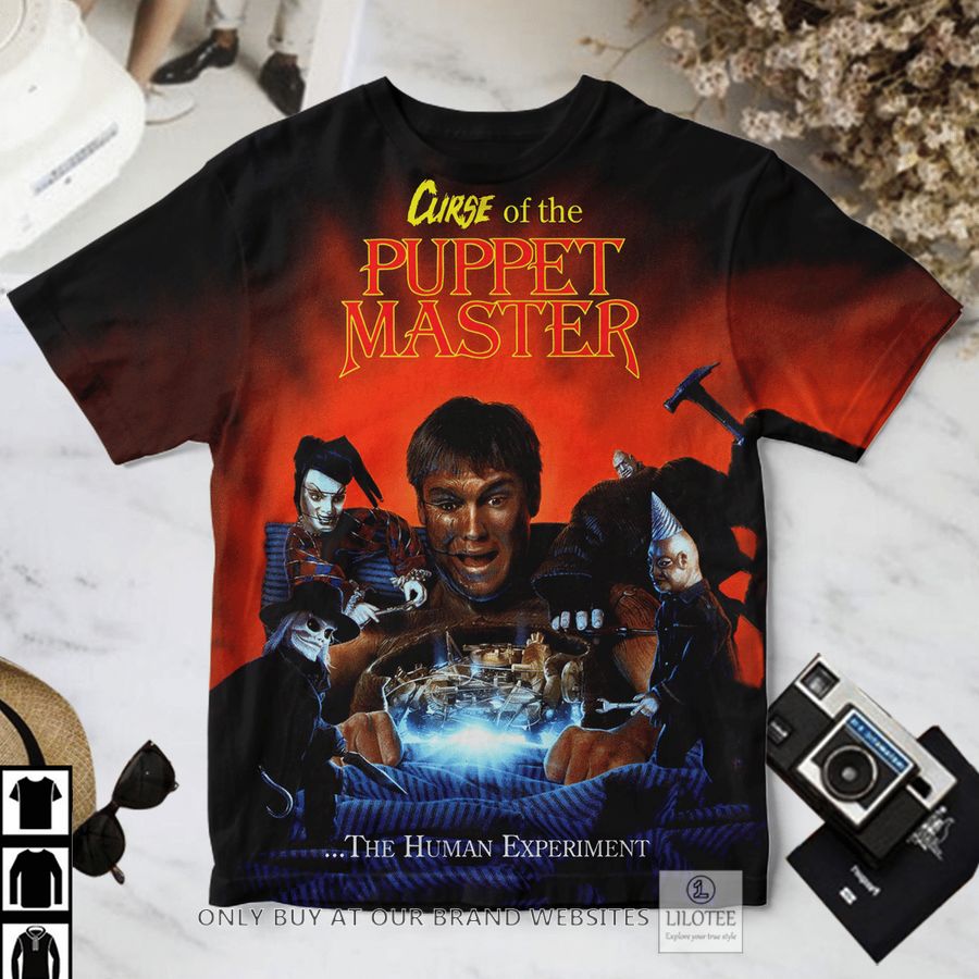 Curse of the Puppet Master The human experiment T-Shirt 3