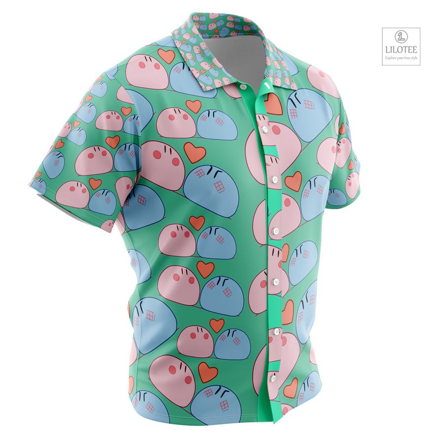 Dango Daikazoku Clannad Short Sleeve Hawaiian Shirt 14