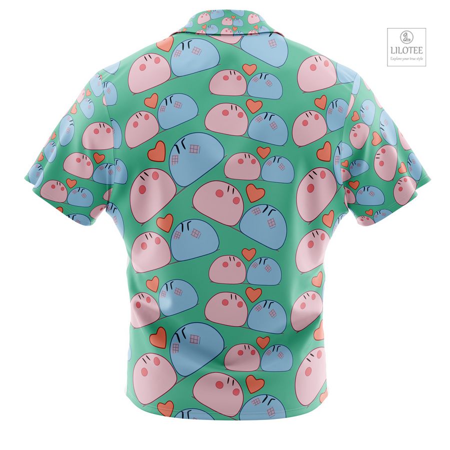 Dango Daikazoku Clannad Short Sleeve Hawaiian Shirt 7