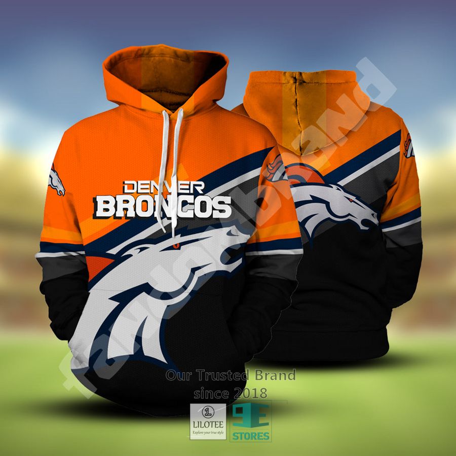 Denver Broncos 3D Hoodie 5