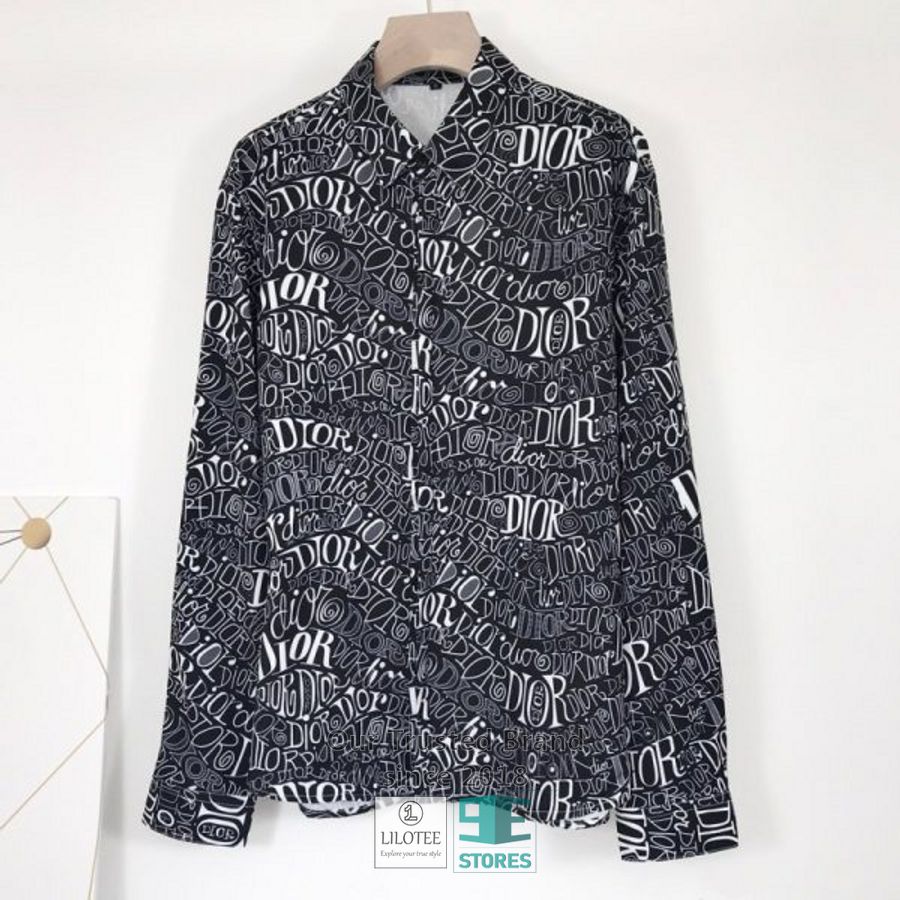 Dior Pattern 3D Longsleeve button shirt 4