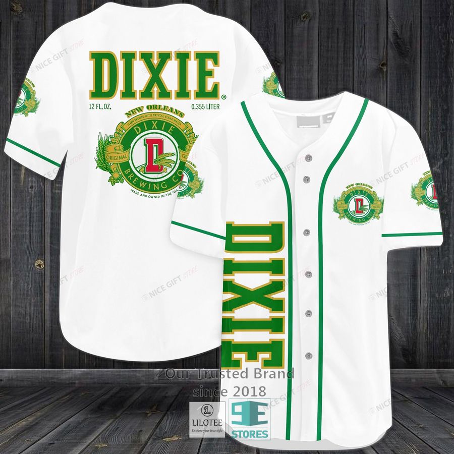 Dixie Beer Baseball Jersey 3