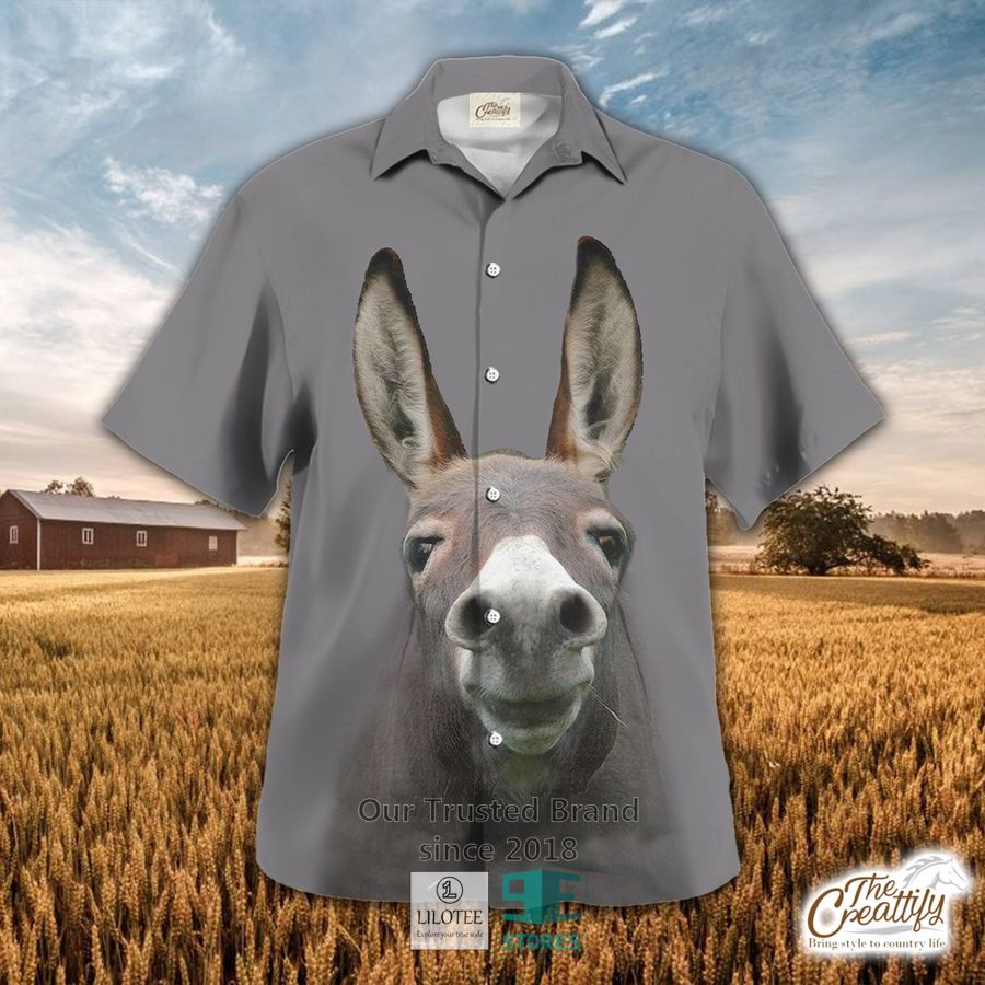 Donkey Cattle Hawaiian Shirt 9