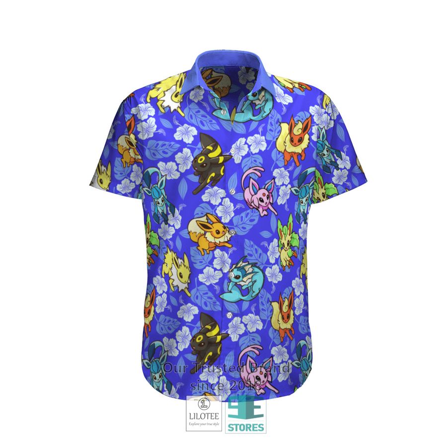 Eevee Tropical Hawaiian Shirt, Short 13