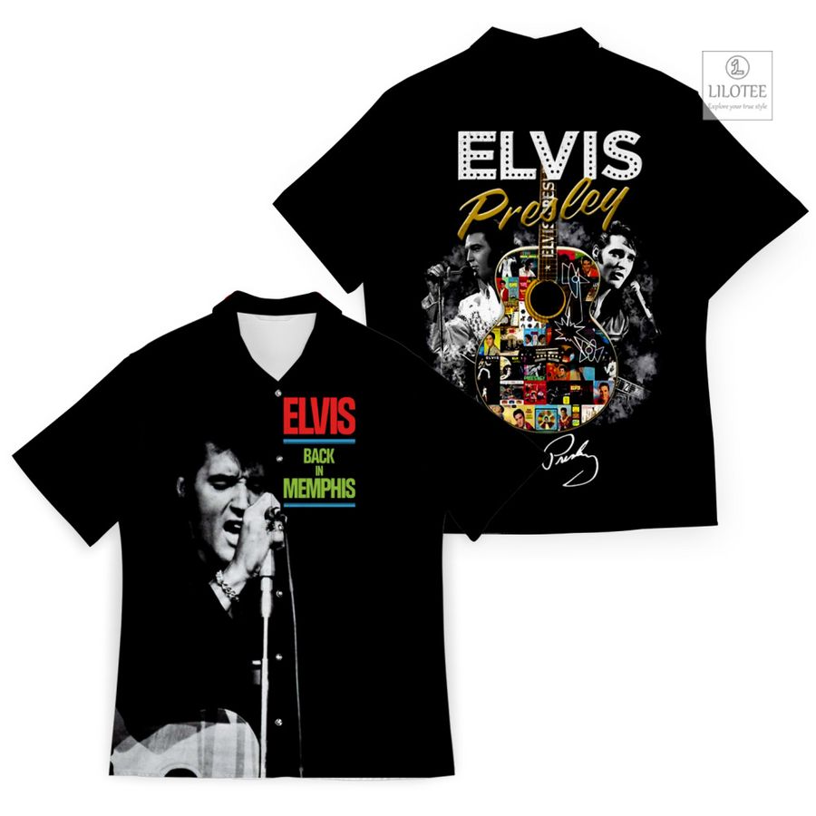 Elvis Back in Memphis Casual Hawaiian Shirt 7