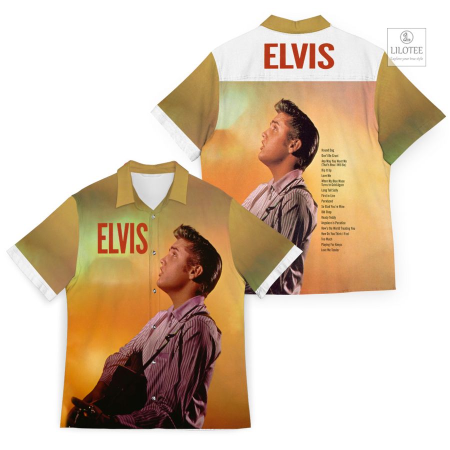 Elvis Playlist Casual Hawaiian Shirt 7