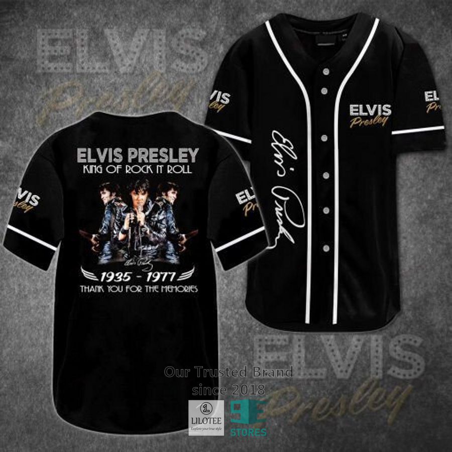 Elvis Presley 1935 1977 Baseball Jersey 2