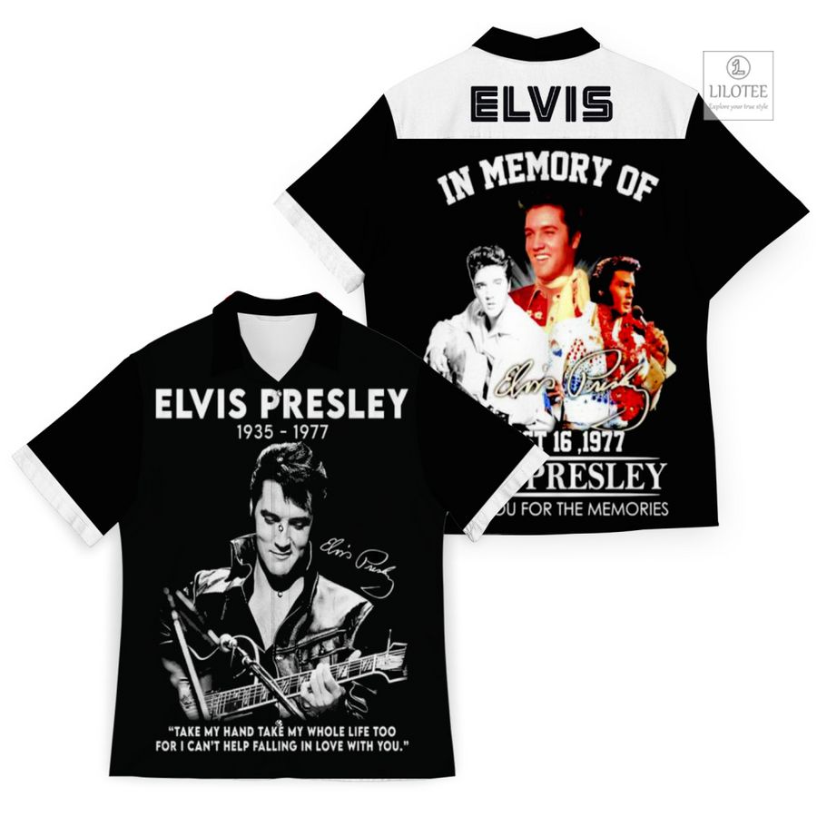 Elvis Presley 1935 1977 Casual Hawaiian Shirt 6