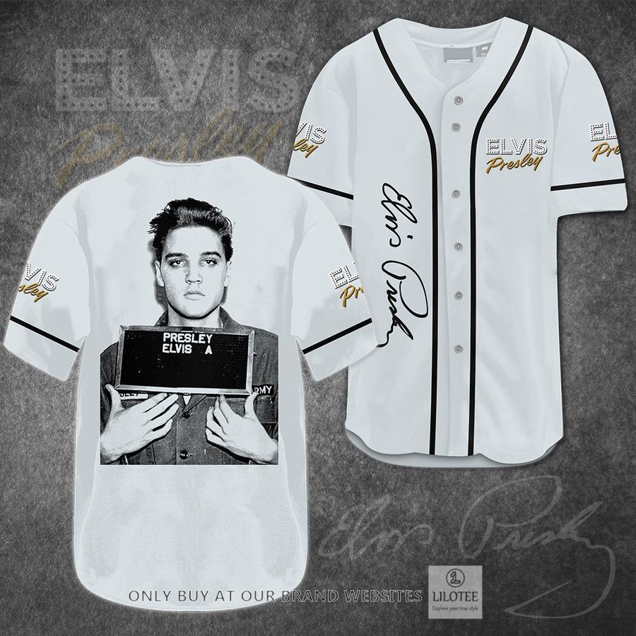 Elvis Presley A Baseball Shirt 3