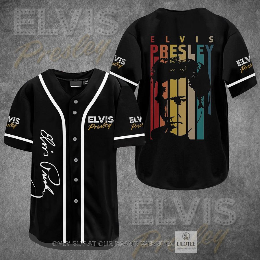 Elvis Presley Colors Baseball Shirt 7