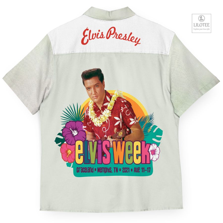 Elvis Presley For Ukulele Casual Hawaiian Shirt 3 Elvis Presley For Ukulele Casual Hawaiian Shirt - Image 3
