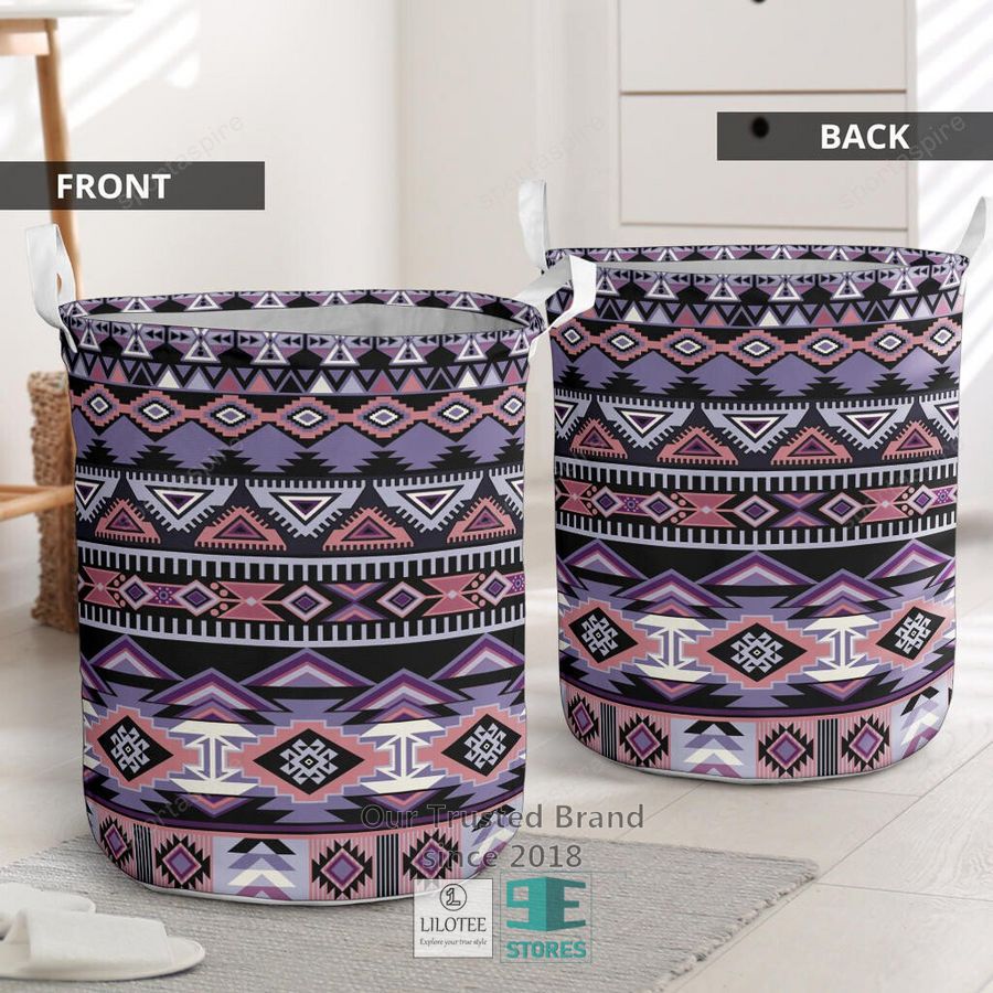 Ethnic Pattern Laundry Basket 8