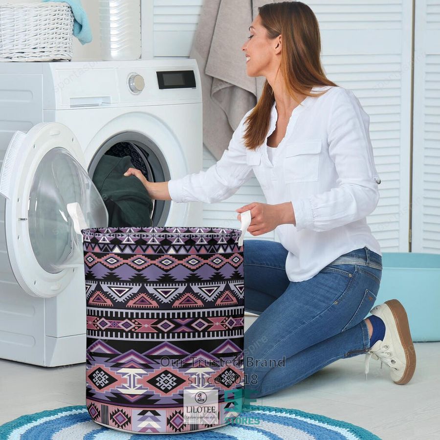 Ethnic Pattern Laundry Basket 12