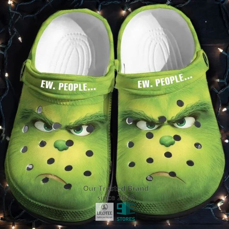 Ew People Grinch Face Crocs Crocband Clog 3
