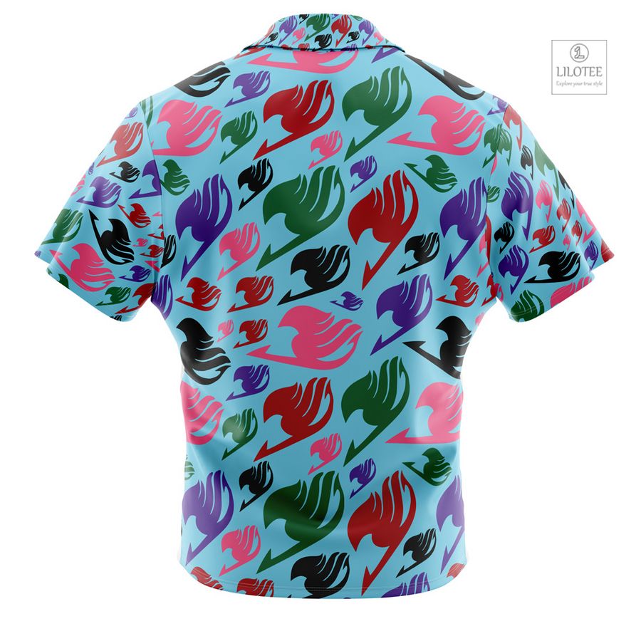 Fairy Tail Insignia Fairy Tail Short Sleeve Hawaiian Shirt 7