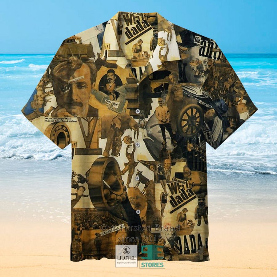 Famous Photomontages Casual Hawaiian Shirt 4