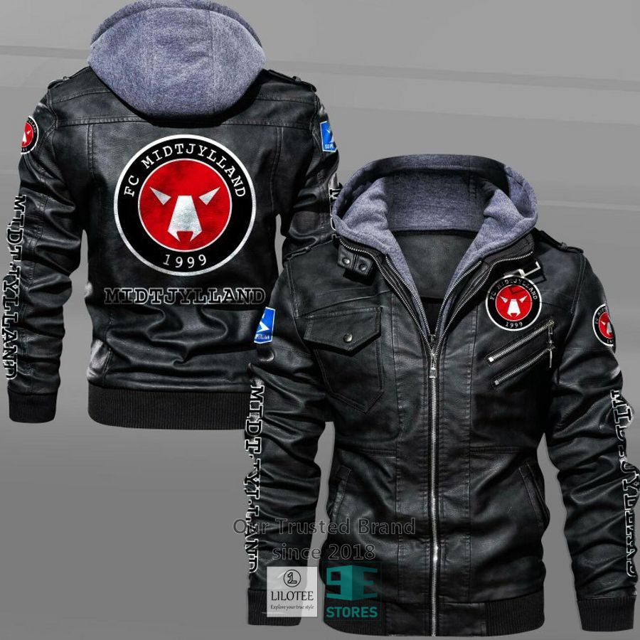 FC Midtjylland Leather Jacket 5
