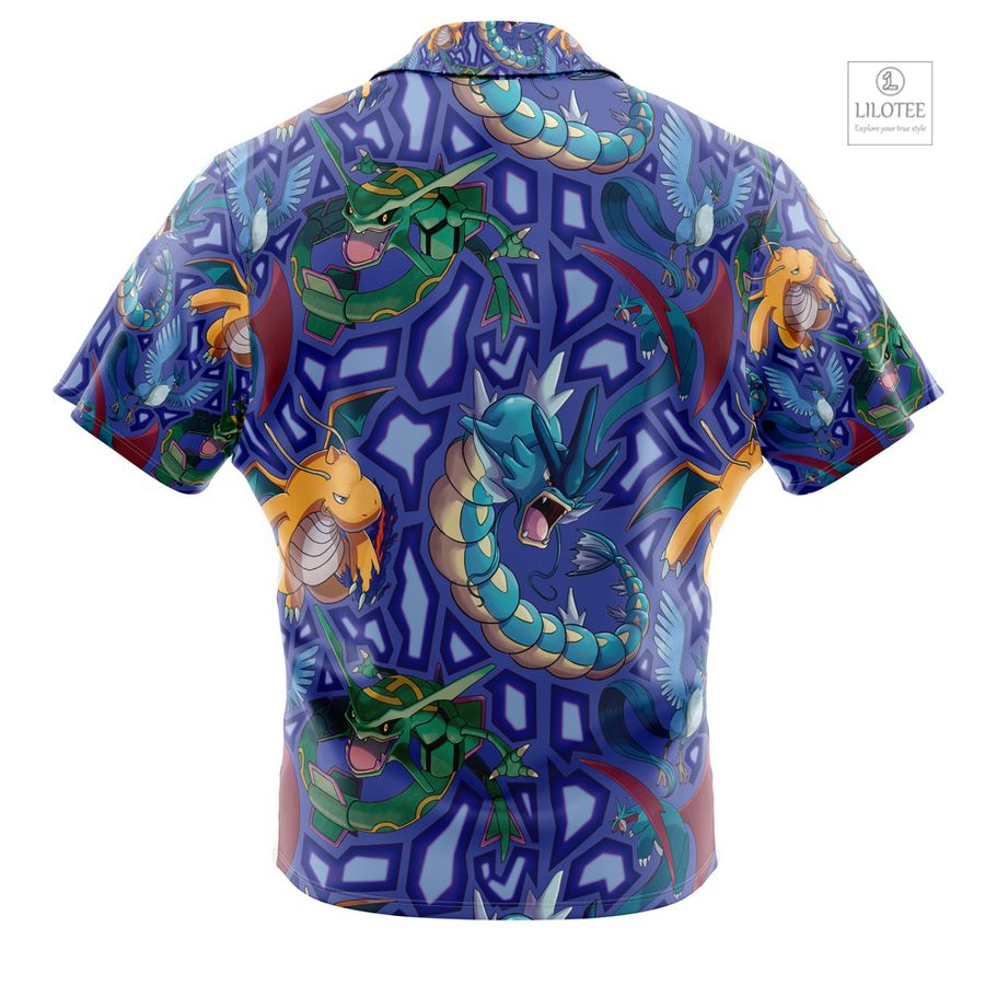 Flying Type Pokemon Short Sleeve Hawaiian Shirt 12