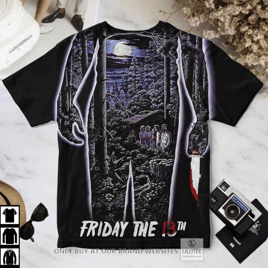 Friday the 13th Dark forest T-Shirt 3