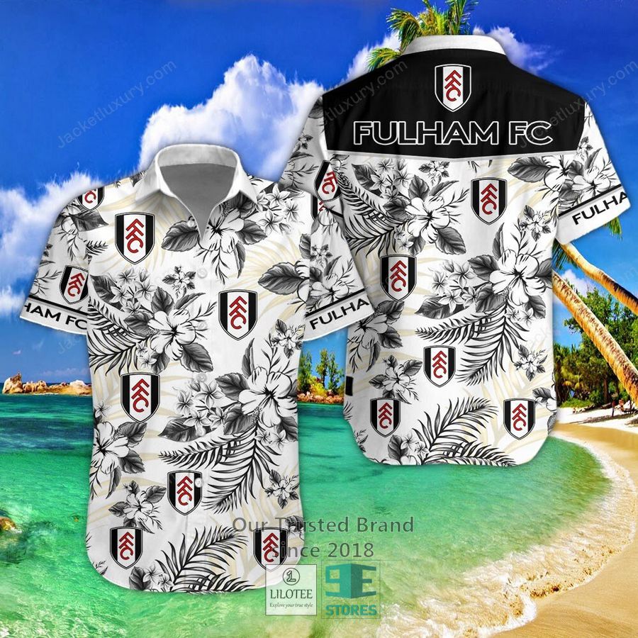 Fulham Hibiscus Hawaiian Shirt, Short 5
