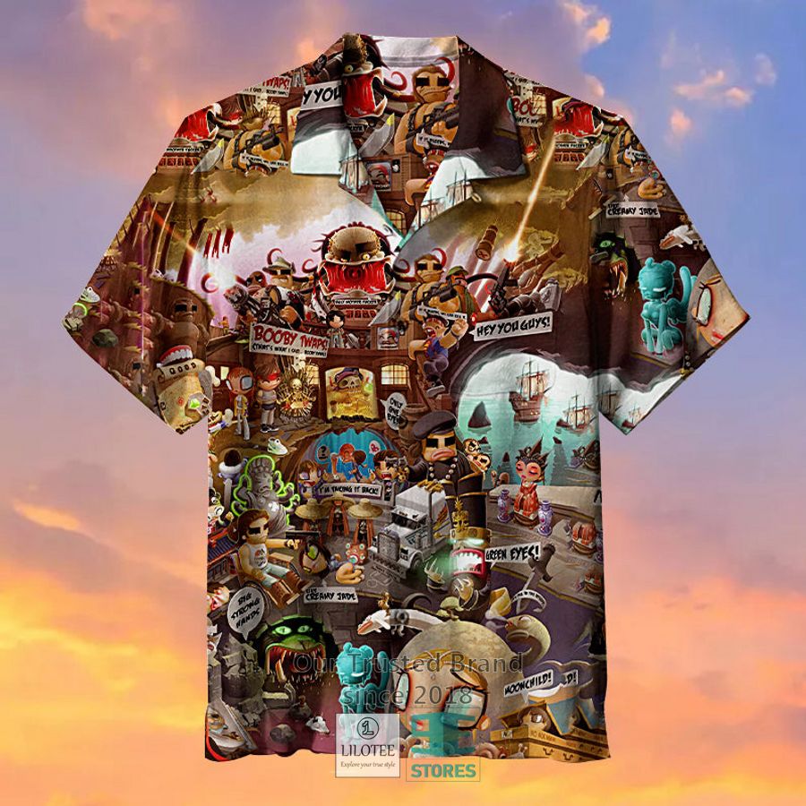 Game Icons And Movie Favorites Casual Hawaiian Shirt 4